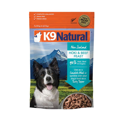 K9 Natural - Hoki & Beef Freeze Dried Dog Food