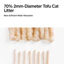 PIDAN Tofu Cat Litter (Pure Tofu) 2.4kg per bag - 4 Bags