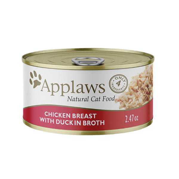 NEW Applaws - Cat Wet Food - Chicken & Duck Tin