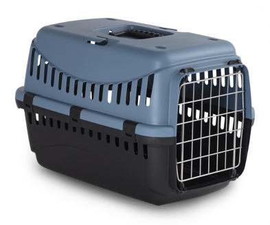 BERGAMO Pet Carrier Gipsy Metal Door - Laguna Blue - 2 Sizes