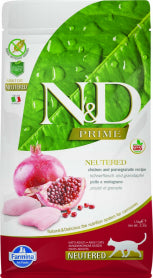 FARMINA N&D PRIME Adult Cat Neutered Cat Food - Chicken and Pomegranate