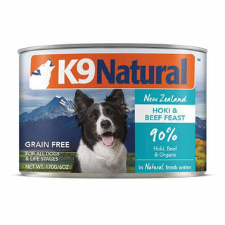 K9 Natural - Hoki & Beef Can 170g