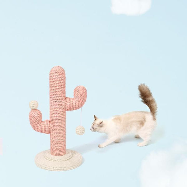 Pink Cactus Cat Tree Mini - Catoro Pets