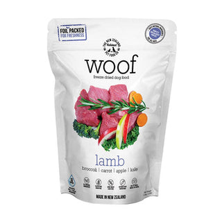 NZ Natural Pet Food Co - 凍乾 - 食品 - Woof - 羊肉 1.2kg