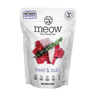 NZ Natural Pet Food Co - Freeze Dried - Food - Meow - Beef & Hoki 280g