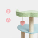 Vetreska Heart Shaped Cat Climbing Tree - Catoro Pets