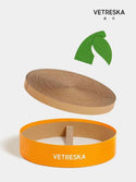 Vetreska Cat Scratching Bed - Orange - Catoro Pets