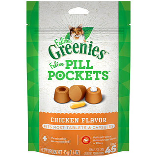 GREENIES Pill Pockets Chicken 1.6OZ (6) | Cat