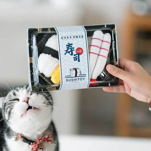 Sushi Catnip Toy Set - Catoro Pets