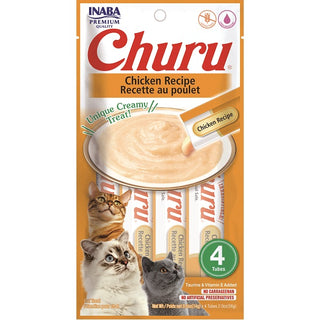 INABA Churu Puree Chicken 4pk 56g/2oz