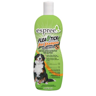 Espree Dog/Cat Flea and Tick Pet Shampoo 20 oz