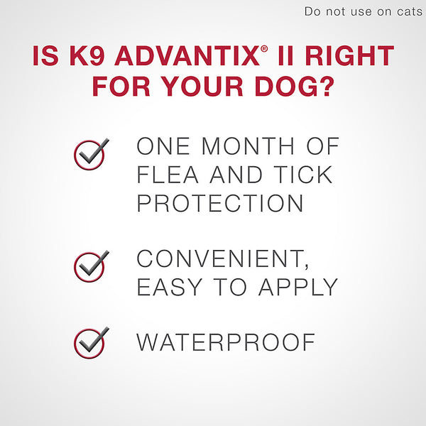 Advantix II Dog 0.4ml - Under 4.5kg