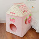 Strawberry Milk Cat House - Catoro Pets