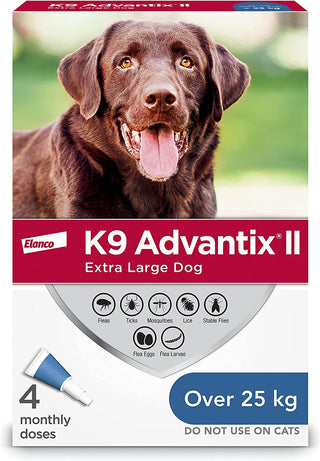 K9 Advantix II L Dog 4dsx2.5ml