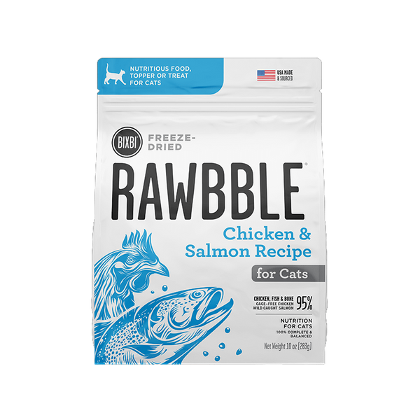 BIXBI - FD Rawbble CAT - Chicken & Salmon 3.5oz