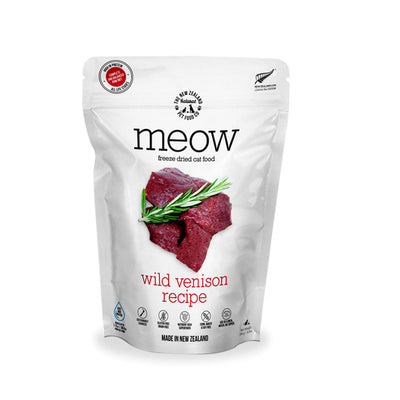 NZ Natural Pet Food Co - Freeze Dried - Food - Meow - Wild Venison 280g