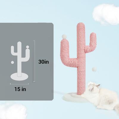 Pink Cactus Cat Tree Large - Catoro Pets