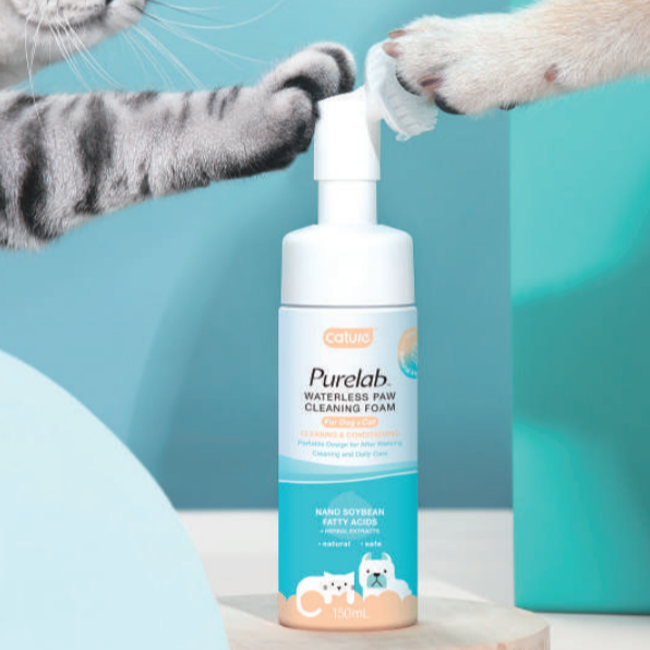 Cature Waterless Paw Cleaning Foam - Catoro