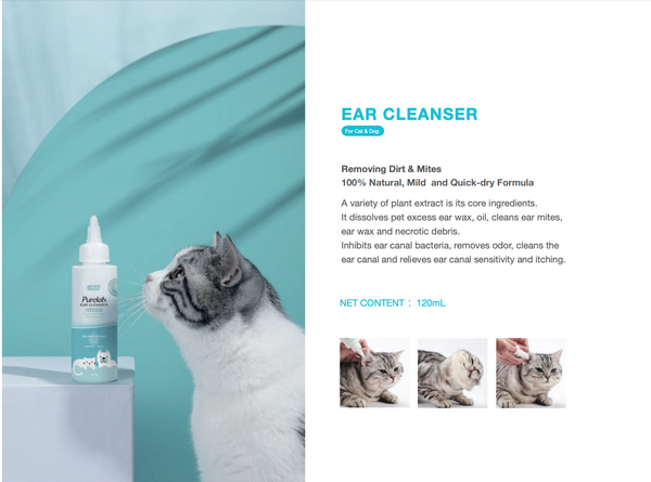 Cature Purelab Ear Cleanser - Catoro