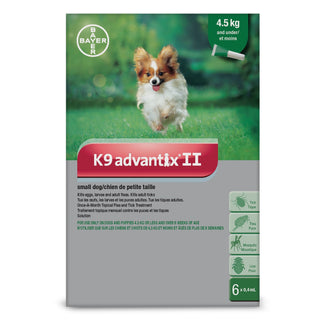 Advantix II Dog 0.4ml - Under 4.5kg