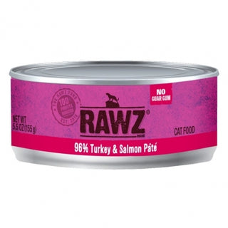 RAWZ Cat 96% 火雞和三文魚醬 24/156g