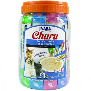 INABA Churu Puree Tuna 50pk 0.5 oz