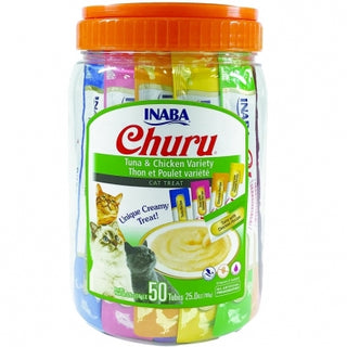 INABA Churu Puree Tuna & Chicken 50pk 0.5 oz