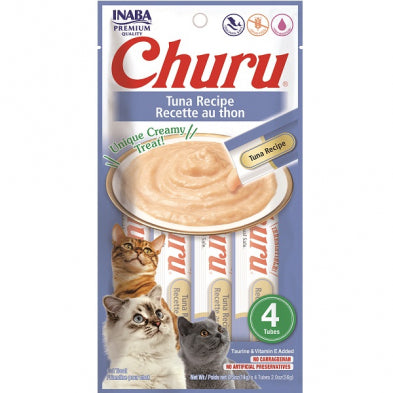 INABA Churu Puree Tuna 4pk 56g/2oz