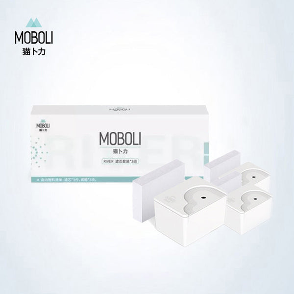 MOBOLI Filter Element for Water Drinking Fountain 3 pcs per set