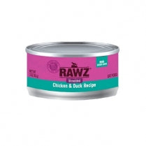 RAWZ Cat Shredded Chicken & Duck 18/3 oz.