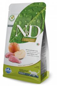 FARMINA N&D Adult Cat Food - Boar and Apple