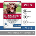 Advantix II Dog 4ml - over 25kg